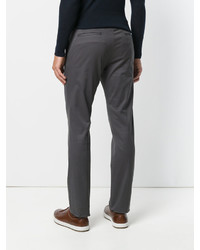 Мужские темно-серые хлопковые брюки от Paul Smith