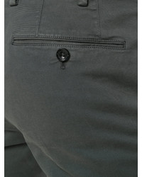 Мужские темно-серые хлопковые брюки от Pt01