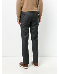 Мужские темно-серые хлопковые брюки от Incotex