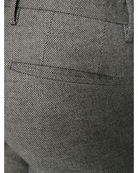 Мужские темно-серые хлопковые брюки от Incotex