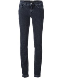 Темно-серые хлопковые джинсы скинни от Dolce & Gabbana