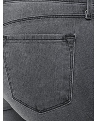 Темно-серые хлопковые джинсы скинни от J Brand