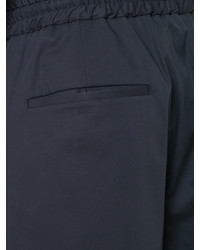 Мужские темно-серые хлопковые шорты от Juun.J