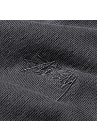 Мужские темно-серые хлопковые шорты от Stussy