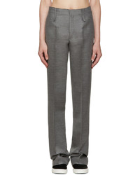 Женские темно-серые шелковые брюки от Calvin Klein Collection