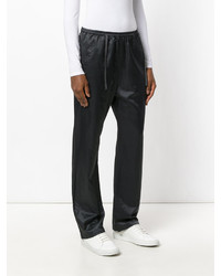 Женские темно-серые шелковые брюки от Humanoid