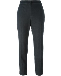 Женские темно-серые шерстяные брюки-галифе от Brunello Cucinelli