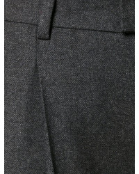 Темно-серые шерстяные брюки-клеш от RED Valentino