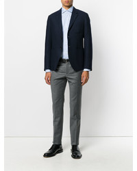 Темно-серые шерстяные брюки чинос от Pt01