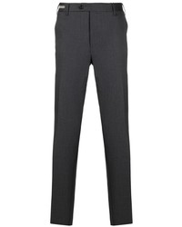 Темно-серые шерстяные брюки чинос от Corneliani