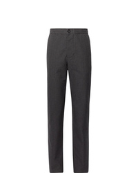 Темно-серые шерстяные брюки чинос от Oliver Spencer