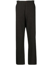 Темно-серые шерстяные брюки чинос от YMC