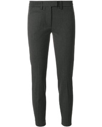 Женские темно-серые шерстяные брюки от Dondup