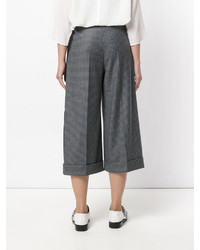 Женские темно-серые шерстяные брюки от Semi-Couture