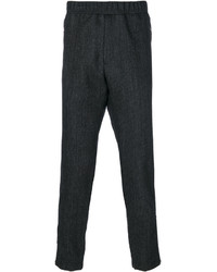 Мужские темно-серые шерстяные брюки от Stella McCartney
