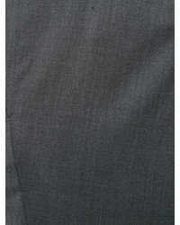 Мужские темно-серые шерстяные брюки от Z Zegna