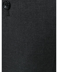 Мужские темно-серые шерстяные брюки от Pt01