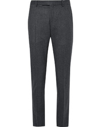 Мужские темно-серые шерстяные классические брюки от Gant