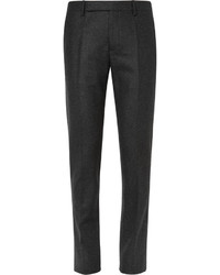 Мужские темно-серые шерстяные классические брюки от Maison Margiela