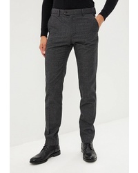 Мужские темно-серые шерстяные классические брюки от O'stin