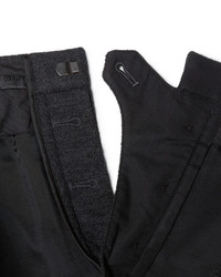 Мужские темно-серые шерстяные классические брюки от Burberry