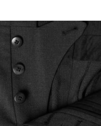 Мужские темно-серые шерстяные классические брюки от Jil Sander