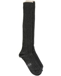 Мужские темно-серые шерстяные носки от Eleventy
