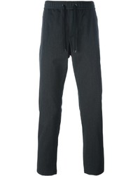 Мужские темно-серые шерстяные спортивные штаны от Dolce & Gabbana