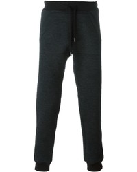 Мужские темно-серые шерстяные спортивные штаны от DSQUARED2