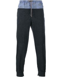 Мужские темно-серые шерстяные спортивные штаны от Kolor