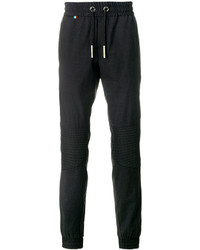 Мужские темно-серые шерстяные спортивные штаны от Philipp Plein