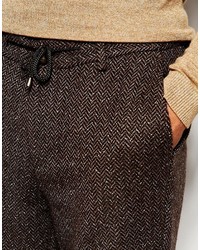 Мужские темно-серые шерстяные спортивные штаны от Asos