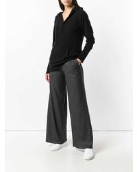 Темно-серые широкие брюки от Barena
