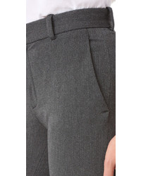 Темно-серые широкие брюки от Joseph