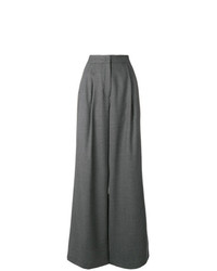 Темно-серые широкие брюки от Odeeh