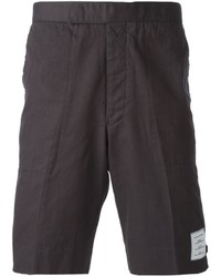 Мужские темно-серые шорты от Thom Browne