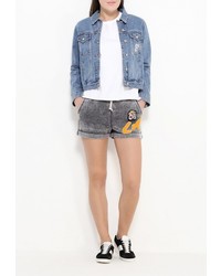 Женские темно-серые шорты от Topshop