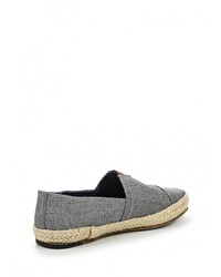 Мужские темно-серые эспадрильи от Bugatti