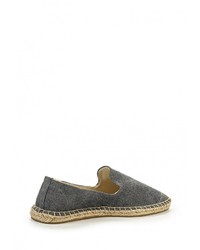 Мужские темно-серые эспадрильи от Soludos