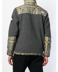 Мужской темно-серый бомбер с принтом от The North Face