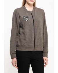 Женский темно-серый бомбер от Aurora Firenze