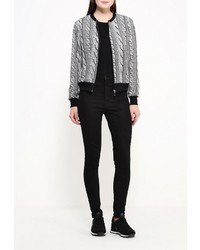 Женский темно-серый бомбер от Aurora Firenze