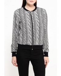 Женский темно-серый бомбер от Aurora Firenze