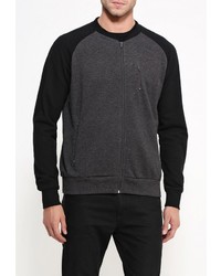 Мужской темно-серый бомбер от Brave Soul