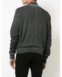 Мужской темно-серый бомбер от RtA