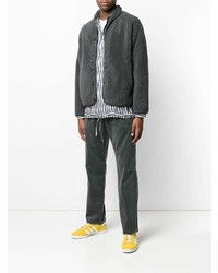 Мужской темно-серый бомбер от YMC