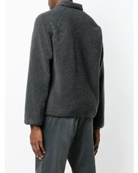 Мужской темно-серый бомбер от YMC