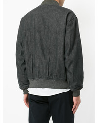 Мужской темно-серый бомбер от Comme Des Garçons Vintage