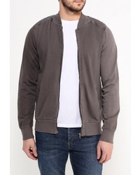 Мужской темно-серый бомбер от E-Bound