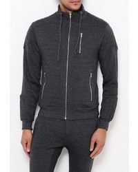 Мужской темно-серый бомбер от Kamora